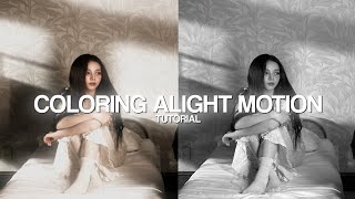 COLORING TUTORIAL ALIGHT MOTION [upl. by Hemingway520]