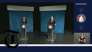 Mike Lee and Evan McMullin US Senate debate highlights [upl. by Kliber848]