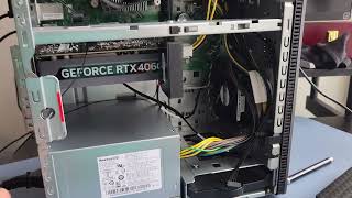 Levono LOQ Gaming Tower Intel with GeForce RTX 4060 Peek Inside [upl. by Ano]