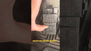 Ford F150 aux not working [upl. by Aeki]