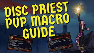 Shadowlands Discipline Priest PvP Macro Guide [upl. by Cotterell]