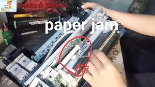 Paper jam error canon mp237 gseries printer problem fixed blinking 2x [upl. by Alexandr]