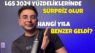 LGS 2024 Yüzdeliklerinde Sürpriz Olur Bu Sınav Hangi Yıla Benzer Geldi [upl. by Llenral]