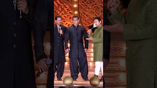 Shah Rukh Khan and Salman Khan fight on stage again SHOCKING video from Ambani event [upl. by Necila]