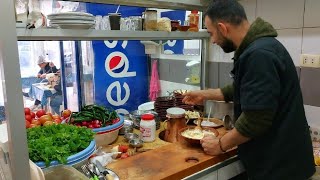 ترويقة لبنانية فول وحمص على الأصول في جونية من 1902 من مطعم غصن Lebanese breakfast [upl. by Sitruk711]