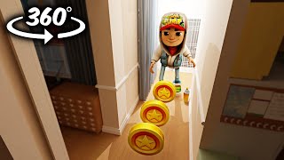 Subway Surfers 360°  IN YOUR HOUSE [upl. by Chadbourne652]