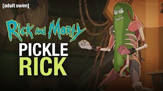 Pickle Rick Fighting Machine  Rick and Morty  adult swim [upl. by Seaden]