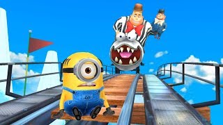 Despicable Me Minion Rush  Mel Minion Vs The Villaintriloquist  Boss Fight [upl. by Amekahs]