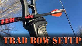 How to set up a Traditional Bow longbow or Recurve [upl. by Alderson]