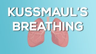 Kussmauls Breathing  Causes Demonstration Treatment [upl. by Queri]