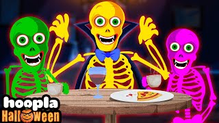 Spooky Scary Skeletons Halloween Party  Scary Nursery Rhymes and Kids Songs  Hoopla Halloween [upl. by Ricki]