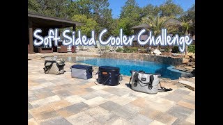 Soft Sided Cooler Challenge Yeti Hopper Vs Engel TPU Vs Tourit Vs Cool amp Dry [upl. by Anauqed]