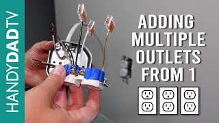 Add Multiple Outlets from an Existing Outlet [upl. by Namie]