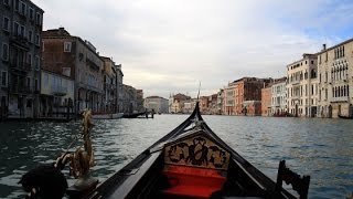 Venice  Gondola Ride [upl. by Adnarem9]