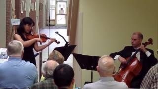 Faure Pavane duet for violin and cello  Synergismus [upl. by Nepil]