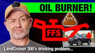 The V6 turbo diesel Landcruiser 300 oil consumption problem  Auto Expert John Cadogan [upl. by Bobbe]