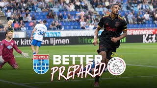 BETTER PREPARED 🧐📊  PEC Zwolle🆚 Ajax [upl. by Chak]