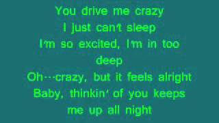 You Drive Me Crazy  Britney Spears  Lyrics [upl. by Sutniuq]