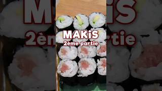 Calendrier de l’Avent J15  Makis – 2ème partie  Garnir et Rouler [upl. by Rebmik]