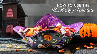 How to Use the Creative Grids Bowl Cozy Template  a Shabby Fabrics Tutorial [upl. by Nennek229]