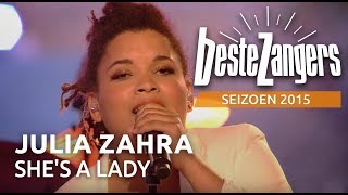 Julia Zahra  Shes a lady  Beste Zangers 2015 [upl. by Niliak]