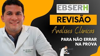 LIVE REVISÃO  PROVA EBSERH [upl. by Siron663]