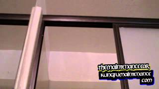 How To Reset Tub And Shower Doors [upl. by Isteb]