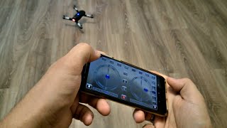 How to Fly Eachine E58 QuadAir Drone X Pro with a Phone App Gravity Mode Quick Manual [upl. by Adnoyek]