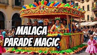 Malaga Carnival 2024 Parade Is Absolutely Insane [upl. by Annua]