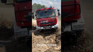 Szkolenie straży w terenie osp psp offroad 4x4 truck car polska firetruck fire straż 6x6 [upl. by Mairb]