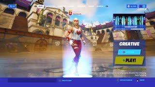 Fortnite Crusher Skin Emoting in the Lobby [upl. by Klepac]