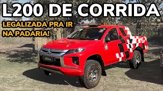 L200 TRITON SPORT R  CAMINHONETE DE RALLY LEGALIZADA PRA ANDAR NA RUA E CUSTA MENOS QUE UMA HILUX [upl. by Leagiba269]