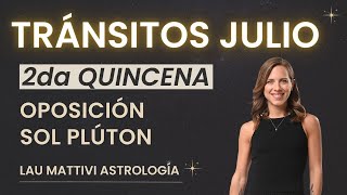 🌟Libera tu Obscuridad SolPlutón 💫 Una Nueva Identidad 🌓 Astrología 2da quincena julio 2024 🚀 [upl. by Kemeny422]