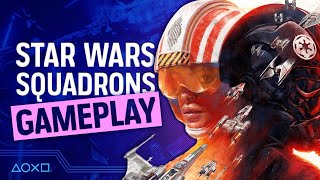 STAR WARS Squadrons  Ultimate PS VR Gameplay and Flight Stick Setup [upl. by Ap]