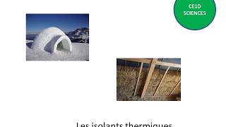 Les isolants thermiques 18 [upl. by Anema]