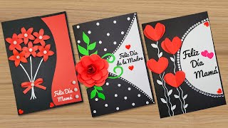 💖DIY 3 Hermosas tarjetas para el Día de la Madre 😘Cards for mothers day  Especial día de mamá🥰🌷 [upl. by Boony]