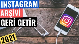 INSTAGRAM ARŞİVLENEN FOTOĞRAFLARI GERİ GETİRME [upl. by Chiang]