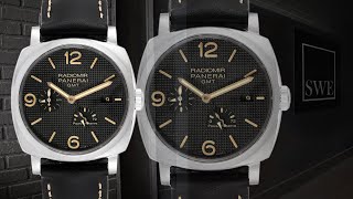 Panerai Radiomir 1940 GMT Power Reserve Mens Watch PAM00628  SwissWatchExpo [upl. by Westley]