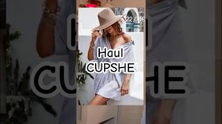 Tryon HAUL CUPSHE 👙 printemps ÉTÉ maillotdebain cupshe robes shortvideo [upl. by Amero871]