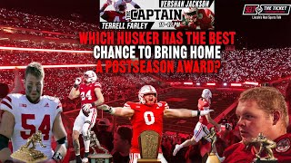 Which Husker has the Best Chance to Bring Home a Postseason Award huskers gbr nebraskafootball [upl. by Ennagem77]