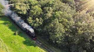 Festival Vapeur  21 Septembre 2024 Chemin de Fer à Vapeur des 3 Vallées [upl. by Nnaecarg]