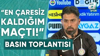 Fenerbahçe 50 Rizespor İlhan Palut Maç Sonu Basın Toplantısı  A Spor  01102023 [upl. by Conall]