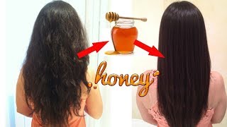 Honey Hair pack for damage split end hair\शहद से बने हेयर पैक से पाइए चमकदार लम्बे सुंदर बाल [upl. by Lallage]