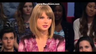 Taylor Swift  ICI Radio Canada Interview [upl. by Muhcan497]