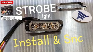 LED Strobe Light Install amp Sync ST3ST6 [upl. by Knepper]