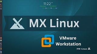 How to installation MX Linux on VMware WorkStation linuxos [upl. by Nemhauser816]