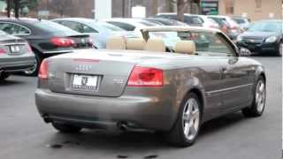 2007 Audi A4 Cabriolet 20T  Village Luxury Cars Toronto [upl. by Just]