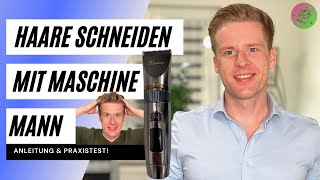 Haare schneiden mit Maschine Mann [upl. by Notsej]