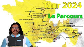 🚴‍♂️Tour de France 2024🇫🇷  Présentation du Parcours Parcours Etapes Avis [upl. by Larner]