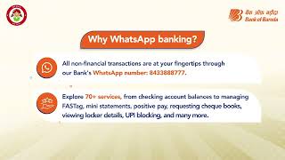 Did You Know  WhatsApp Banking [upl. by Ahsiet]